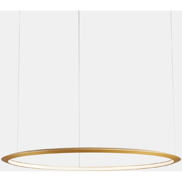 LEDS-C4 - Pendant Circular Inward ø1200 Recessed LED 63.5W 2809lm 4000K 0-10V Gold - CD5B-00X9AZRUEF LEDS-C4 - Pendant Circular Inward ø1200 Recessed LED 63.5W 2809lm 4000K 0-10V Gold - CD5B-00X9AZRUEF