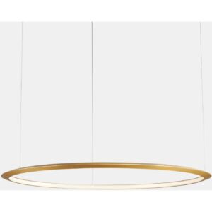 LEDS-C4 - Pendant Circular Inward ø3000 Recessed LED 177W 6225lm 3000K DALI Gold - CD5D-00W9AZDUEF