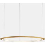 LEDS-C4 - Pendant Circular Inward ø600 Recessed LED 31.7W 1475lm 3000K Black - CD5A-00W9AZOU05