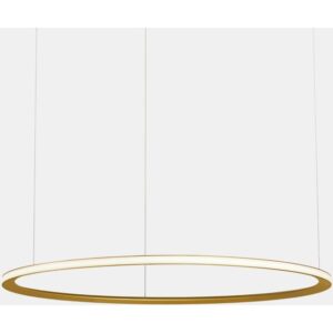 LEDS-C4 - Pendant Circular Outward ø2000 Recessed LED 110W 5092lm 2400K Gold - CF5C-00V9AZOUEF