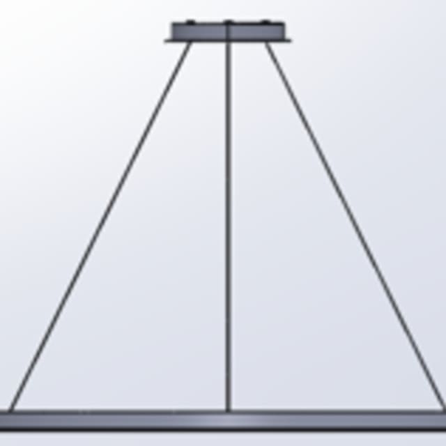 LEDS-C4 - Pendant Circular Outward ø900 Surface LED 45.6W 1931lm 4000K White - CF4K-00X9AZOU14 LEDS-C4 - Pendant Circular Outward ø900 Surface LED 45.6W 1931lm 4000K White - CF4K-00X9AZOU14