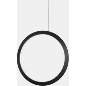 LEDS-C4 - Pendant Circular Vertical Inward °900 Surface LED 45.6W 1677lm 3000K Black - CV4K-00W9AZOU05