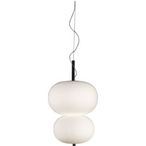 LEDS-C4 - Pendant Ilargi Doble Lamp LED 36.1W 2861lm 2700K White - 00-6013-92-F9