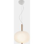 LEDS-C4 - Pendant Ilargi ¥320 LED 14.8W 1177lm 2700K 1-10V White Light wood - 00-6011-93-F9