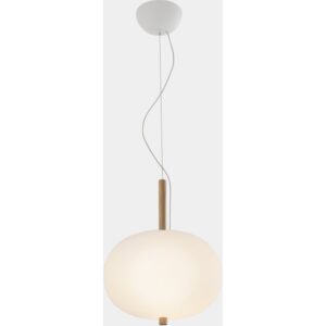 LEDS-C4 - Pendant Ilargi ¥320 LED 14.8W 1177lm 2700K PHASE CUT White Light wood - 00-6455-93-F9