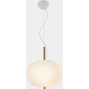 LEDS-C4 - Pendant Ilargi ¥395 LED 21.4W 1684lm 2700K PHASE CUT White Light wood - 00-6458-93-F9
