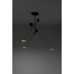 LEDS-C4 - Pendant Invisible Triplex LED 27W 3000K Black - 00-5695-05-05 – Image 2