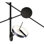 LEDS-C4 - Pendant Invisible Triplex LED 27W 3000K Black - 00-5695-05-05 – Image 4