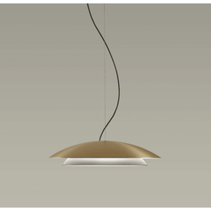 LEDS-C4 - Pendant Noway Big LED 21.7W 2700K Black Gold 813lm - 00-8394-DN-05