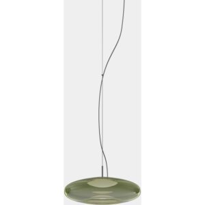 LEDS-C4 - Pendant Plat Recessed LED 10.5W 2700K DALI Black 805lm - 00-8406-05-08