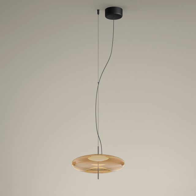 LEDS-C4 - Pendant Plat Recessed LED 10.5W 2700K PHASE CUT Black 743lm - 00-8405-05-15 LEDS-C4 - Pendant Plat Recessed LED 10.5W 2700K PHASE CUT Black 743lm - 00-8405-05-15