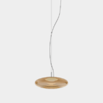 LEDS-C4 - Pendant Plat Recessed LED 10.5W 2700K PHASE CUT Black 762lm - 00-8405-05-12