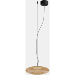 LEDS-C4 - Pendant Plat Surface LED 10.5W 2700K PHASE CUT Black 743lm - 00-8403-05-15