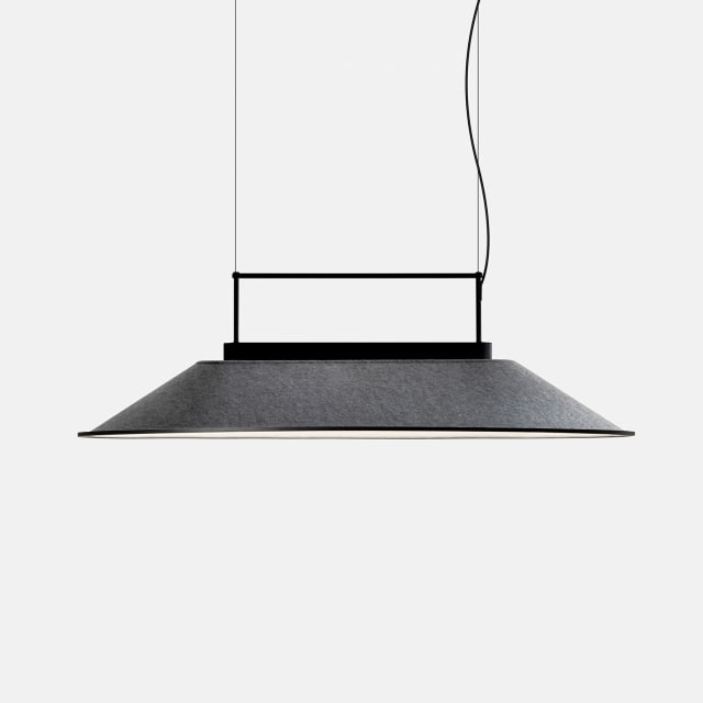 LEDS-C4 - Pendant Shoemaker 1204mm LED 49W 3631lm 2700K DALI Black Grey - 00-7732-05-EK LEDS-C4 - Pendant Shoemaker 1204mm LED 49W 3631lm 2700K DALI Black Grey - 00-7732-05-EK
