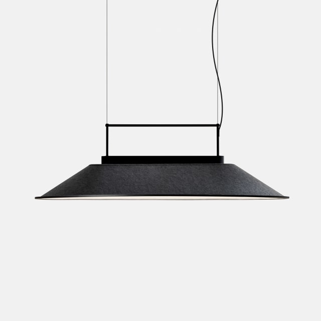 LEDS-C4 - Pendant Shoemaker 1204mm LED 49W 3631lm 2700K DALI Black Grey - 00-7732-05-EQ LEDS-C4 - Pendant Shoemaker 1204mm LED 49W 3631lm 2700K DALI Black Grey - 00-7732-05-EQ