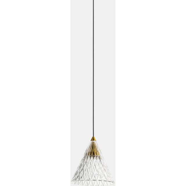 LEDS-C4 - Pendant Veneto Surfaced 1 Body LED 6.7W 2700K PHASE CUT Gold Gold 452lm - 00-7589-DL-DO LEDS-C4 - Pendant Veneto Surfaced 1 Body LED 6.7W 2700K PHASE CUT Gold Gold 452lm - 00-7589-DL-DO