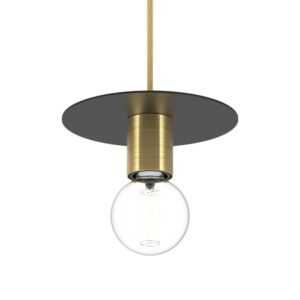 PSM LIGHTING - Angelo cuivre métal/cuivre rouge/noir suspension-rond-avec 1