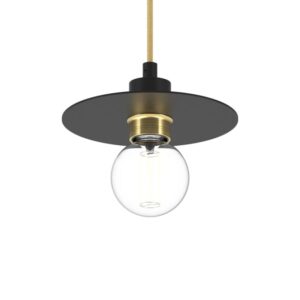 PSM LIGHTING - Angelo noir texture/noir suspension-rond-avec 1