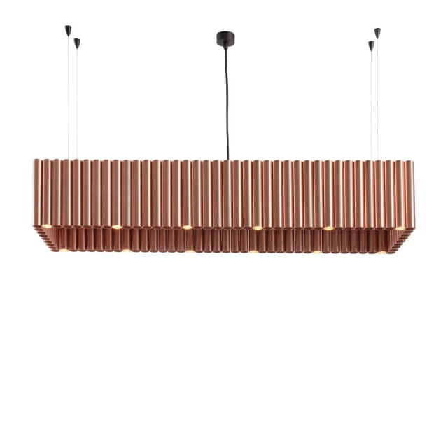PSM LIGHTING - CIGARO suspension - fixe - avec driver LED mat bronze - noir - 2480.132.WW PSM LIGHTING - CIGARO suspension - fixe - avec driver LED mat bronze - noir - 2480.132.WW