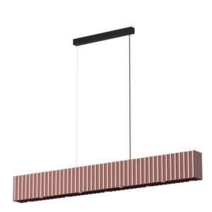 PSM LIGHTING - CIGARO suspension - fixe - avec driver LED mat bronze - noir - 2490.132.WW