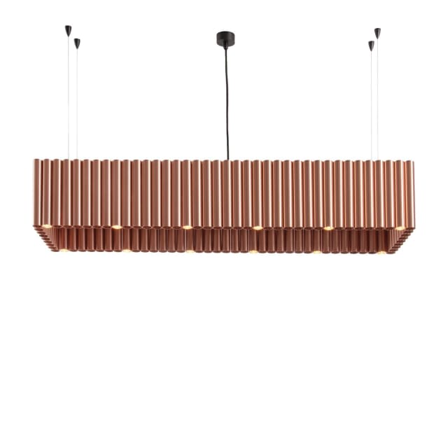PSM LIGHTING - CIGARO suspension - fixe - avec driver LED or brillant - noir - 2480.42.NW PSM LIGHTING - CIGARO suspension - fixe - avec driver LED or brillant - noir - 2480.42.NW