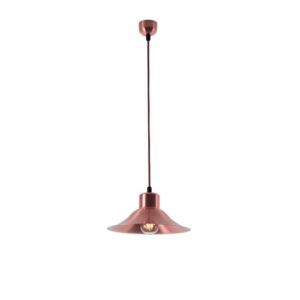 PSM LIGHTING - CIMBALO suspension avec câble textile - avec rosace rosé / câble textile noir - 3500.28.TX2