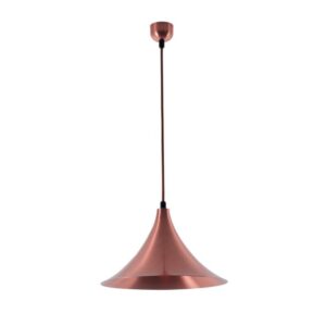 PSM LIGHTING - CIMBALO suspension avec câble textile - avec rosace rosé / câble textile whisky - 3502.28.TX8