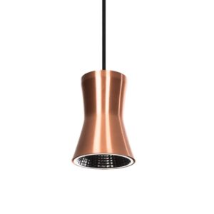 PSM LIGHTING - Clara Susp rotule fixe driver LED noir suspension avec rotule-tige raccourciss - 3405.B3.2M.NW