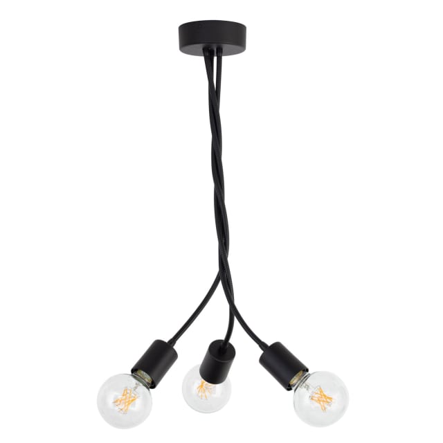 PSM LIGHTING - FLEX suspension - rond - orientable - avec tube flexible blanc texture - 1472.3.1M PSM LIGHTING - FLEX suspension - rond - orientable - avec tube flexible blanc texture - 1472.3.1M
