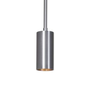 PSM LIGHTING - JACOB suspension avec rotule - tige raccourcissable - sans driver LED alu satiné - 3987.M.B3.14.WW