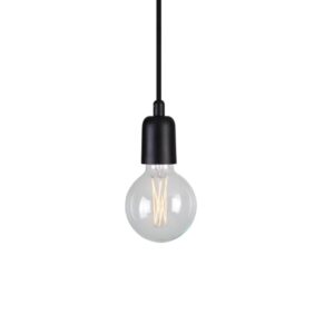 PSM LIGHTING - MAESTRO susp. 1m câble+serre-fil suspension-avec 1m de câble textile et arrêt - 5003E.1.28.TXRK