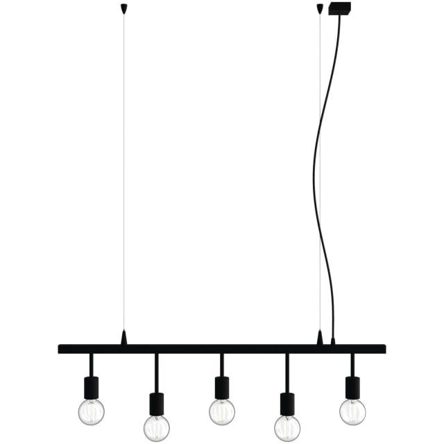 PSM LIGHTING - MAESTRO suspension noir texture suspension avec câble et régulateur d'hauteur- - 5019.5.2M PSM LIGHTING - MAESTRO suspension noir texture suspension avec câble et régulateur d'hauteur- - 5019.5.2M