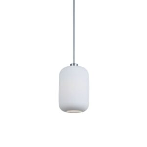 PSM LIGHTING - MONA suspension avec rotule - tige raccourcissable - mat opalin noir texture - 4057.2M
