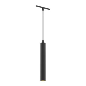 PSM LIGHTING - MYLA suspension avec adapteur - rond - avec tige fixe blanc - dorée int. - 8584.3973.300.49.WW