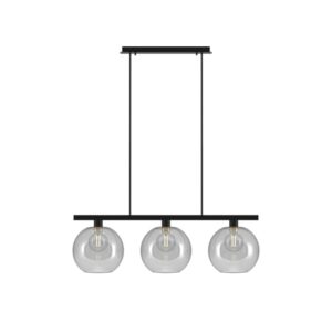 PSM LIGHTING - Moby blanc mat texture/smokey grey suspension avec rotule-tige raccourcissable - 5156.3B.E27.1M.SG
