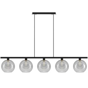 PSM LIGHTING - Moby blanc mat texture/smokey grey suspension avec rotule-tige raccourcissable - 5156.5B.E27.1M.SG