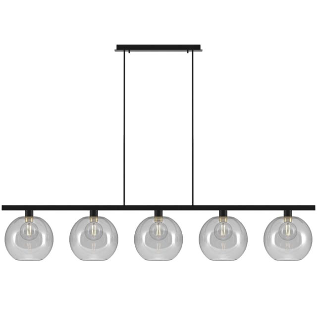 PSM LIGHTING - Moby noir texture/smokey grey suspension avec rotule-tige raccourcissable-5x - 5156.5B.E27.2M.SG PSM LIGHTING - Moby noir texture/smokey grey suspension avec rotule-tige raccourcissable-5x - 5156.5B.E27.2M.SG