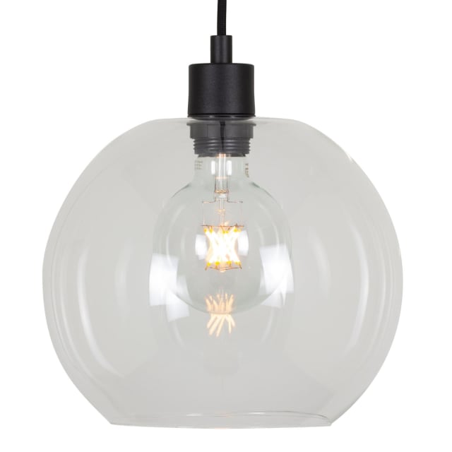 PSM LIGHTING - Moby transparent/messing/laiton satin suspension-avec 2m de câble textile et - 5063.C.E27.SH.16.TR.TXM PSM LIGHTING - Moby transparent/messing/laiton satin suspension-avec 2m de câble textile et - 5063.C.E27.SH.16.TR.TXM