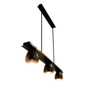 PSM LIGHTING - OLIVIA MINI suspension avec rotule - tige raccourcissable bronze - 1919.ES50.13