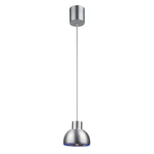 PSM LIGHTING - OLIVIA PENDEL B1 blanc mat text/led CW suspension avec rotule et rosace apparent - 1817.B1.1M.CW