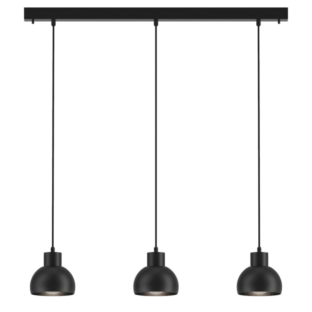 PSM LIGHTING - Olivia alu satiné suspension avec rotule-tige raccourcissable-avec 3x Olivia - 1805.3.14.NW PSM LIGHTING - Olivia alu satiné suspension avec rotule-tige raccourcissable-avec 3x Olivia - 1805.3.14.NW