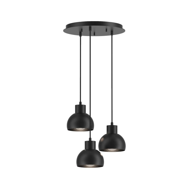 PSM LIGHTING - Olivia blanc mat texture suspension avec rotule-tige raccourcissable-avec 3x - 1856.3.1M.NW PSM LIGHTING - Olivia blanc mat texture suspension avec rotule-tige raccourcissable-avec 3x - 1856.3.1M.NW