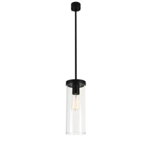 PSM LIGHTING - POLINA suspension avec rotule et rosace apparente - verre H320 blanc texture - 5071.B4.31MX