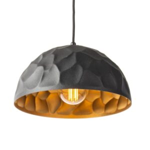 PSM LIGHTING - Rocky blanc mat texture/blanc suspension-avec 1
