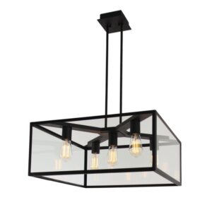 PSM LIGHTING - TAVOLO suspension avec rotule et rosace apparente noir texture - 5107.5.B3.32X