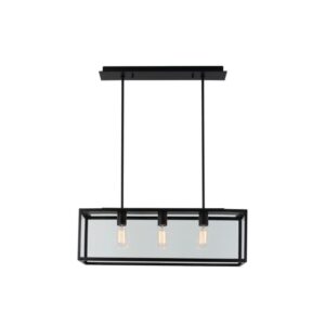 PSM LIGHTING - TAVOLO suspension ouvert noir suspension avec rotule-tige raccourcissable-av - 5104.3X.SO.32X