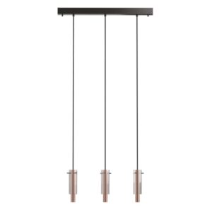 PSM LIGHTING - hanglamp - vast - down - met basis Juba - met LED driver goud - zwart / zwart - 2484.162.KX2.NW