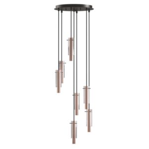 PSM LIGHTING - hanglamp - vast - down - met basis Rondobox - met LED driver rk - zwart / zwart - 2483.282.KX2.WW