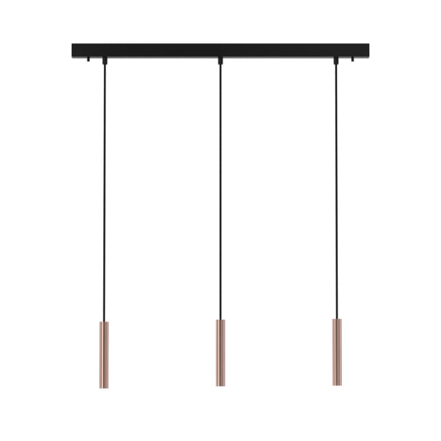 PSM LIGHTING - hanglamp - vast - met basis Juba - met LED driver brons - zwart / zwart - 2428.132.KX2.NW PSM LIGHTING - hanglamp - vast - met basis Juba - met LED driver brons - zwart / zwart - 2428.132.KX2.NW