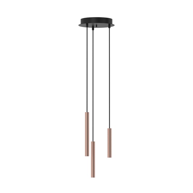 PSM LIGHTING - hanglamp - vast - met basis Rondobox - met LED driver donker brons - zwart/zwart - 2423.233.KX2.NW PSM LIGHTING - hanglamp - vast - met basis Rondobox - met LED driver donker brons - zwart/zwart - 2423.233.KX2.NW